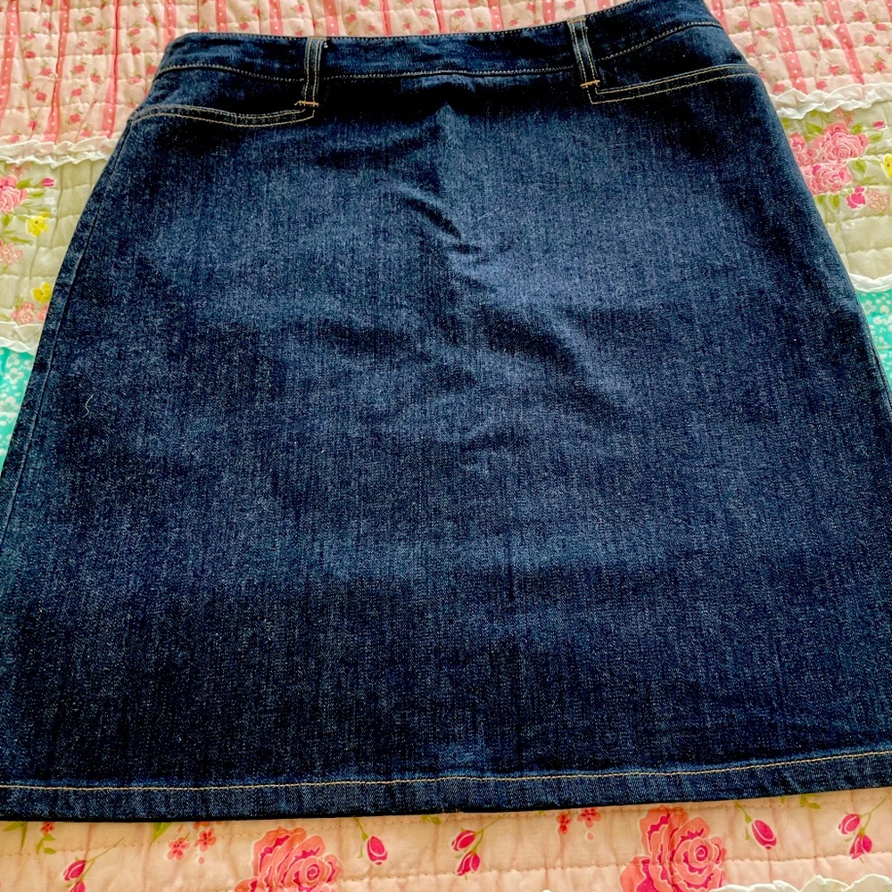 Ann Taylor denim skirt